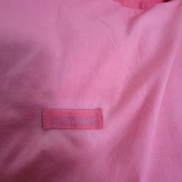 Elemente Clemente Linen Blazer Womens 3 (L) Red Oversized Jacket Button Pockets - Picture 14 of 14